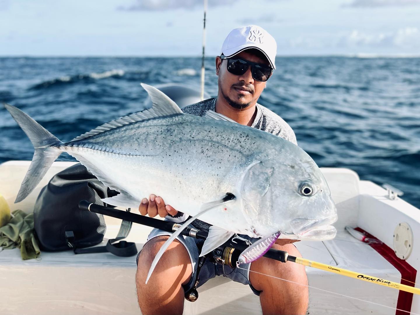 Fisherman with catch