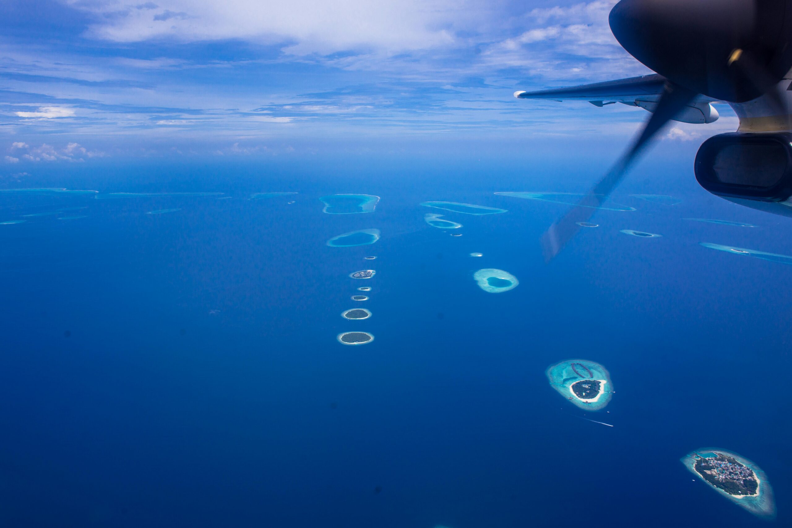Aerial arrival